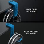 ACCESSORY POWER ENHANCE HEADPHONE MOUNT BLUE