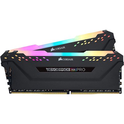 CORSAIR VENGEANCE RGB PRO 32GB (2X16GB) DDR4 3000 (PC4-24000) C15 Desktop memory - Black