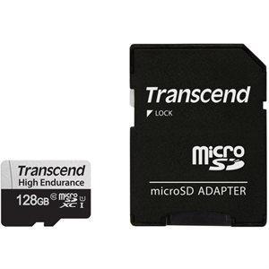 Transcend 128GB microSD w/ adapter U1 High Endurance