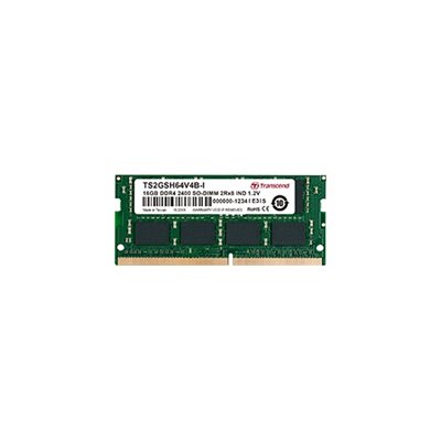 TRANSCEND 4GB DDR4 2400 SODIMM 1Rx8 IND