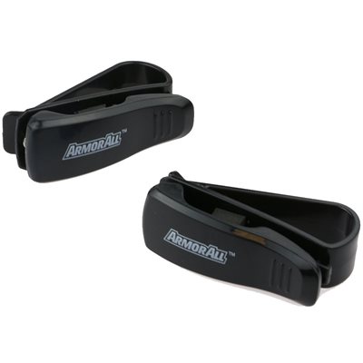 ARMORALL 2 Pack Sunglass Visor Clip