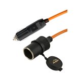 ARMORALL 12V DC Power Extension Cord Orange