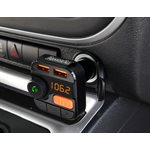 ARMORALL - Bluetooth FM transmitter car charger with voice assistant