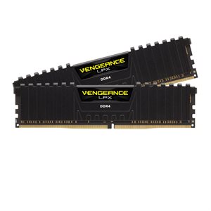 CORSAIR VENGEANCE LPX 64GB (2x32GB) DDR4 3600 (PC4-28800) C18 1.35V Desktop Memory - Black