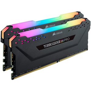 CORSAIR VENGEANCE RGB PRO 64GB (2x32GB) DDR4 3200 (PC4-25600) C16 Desktop memory-Black