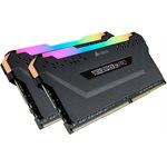 CORSAIR VENGEANCE RGB PRO 64GB (2x32GB) DDR4 3600 (PC4-28800) C18 Desktop memory-Black