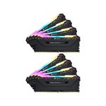 CORSAIR VENGEANCE RGB PRO 256GB (8x32GB) DDR4 3000 (PC4-24000) C16 Desktop memory-Black