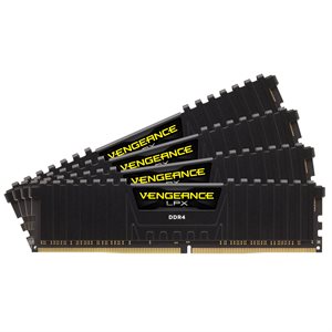 CORSAIR VENGEANCE LPX 16GB (2x8GB) DDR4 3600 (PC4-28800) D20 1.35V Desktop Memory-Black