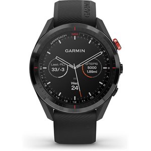 Garmin - Approach S62 - Boitier en céramique noir