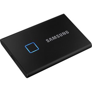 SAMSUNG 3D V-Nand 3bit MLC USB 3.2 Gen. 2 T7 Touch 500GB Portable SSD - Black
