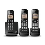 PANASONIC KXTGC383B PHONE WITH 3 HANDSETS