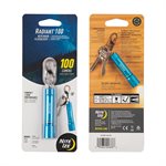 NITE IZE Radiant 100 Keychain Flashlight (100 Lumens) - Blue
