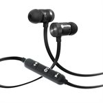 Xtreme Magnetix Bluetooth Metal Earbuds with built in mic- Black