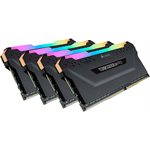 CORSAIR VENGEANCE RGB PRO 128GB (4x32GB) DDR4 3200 (PC4-25600) C16 AMD Optimized Mmeory -Black