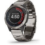 Garmin Quatix 6 Sapphire Titanium Gray with Titanium Band