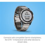 Garmin Quatix 6 Sapphire Titanium Gray with Titanium Band