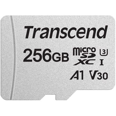 Transcend 256GB microSD w/ adapter UHS-I U3 A1