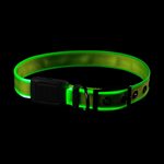 NITE IZE NiteDog Rechargeable LED Collar - M - Lime/Green LED