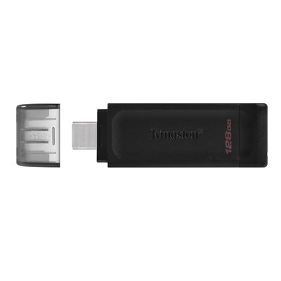 Kingston 128GB USB-C 3.2 Gen 1 DataTraveler 70 (Canada Retail)