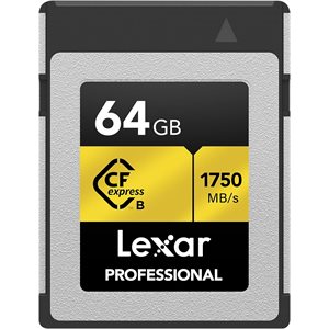 Lexar 64GB Professional CFexpress Type B Card