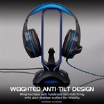 ACCESSORY POWER - ENHANCE 3-In-1 Headset Stand Black