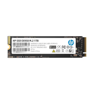 HP SSD EX950 M.2 1TB SR:3500MB/s SW:2900MB/s War-5 Years Internal NVMe PCIe M.2 2280