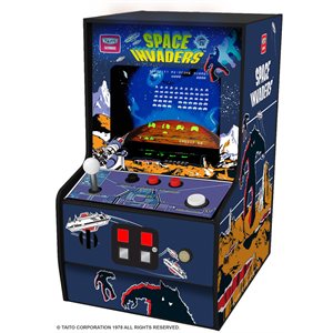 My Arcade 6.75" Collectible Retro - Space Invaders Micro Player - Blue