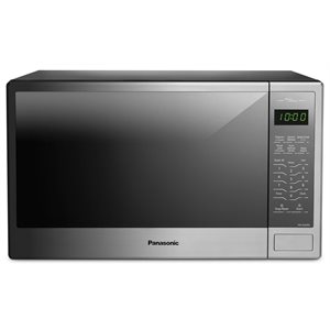 Panasonic Mid-Size Genius Microwave with Stainless Stell Finish 1100 Watts, 1.3 cu. ft.