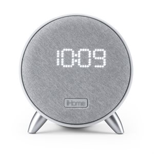 iHome - Powerclock - Réveil digital Bluetooth avec recharge USB et veilleuse - iBT235