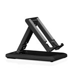 Aduro SLIM FLAT FOLDABLE UNIVERSAL PHONE STAND - Black - ENG PKG Only