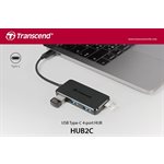TRANSCEND 4-Port HUB, USB 3.1 Gen 1, Type C