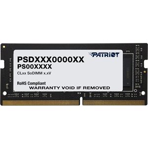 Patriot SL 32GB DDR4 2666MHz (PC4-21300) SODIMM CL19 1.2V Dual Rank
