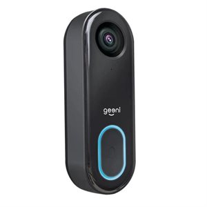 Geeni Doorpeek Smart Wired Doorbell, 1080p HD Camera Doorbell