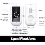 Geeni Freebird Wire-Free Battery Smart Camera - Indoor & Outdoor use.