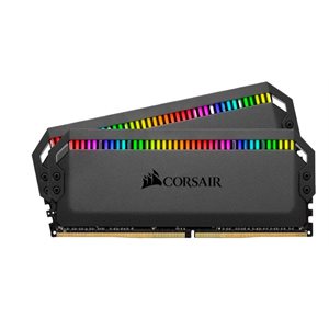 CORSAIR DOMINATOR PLATINUM RGB 16GB (2x8GB) DDR4 3200 (PC4-28800) C16 1.35V AMD Optimized Memory