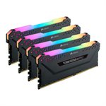 CORSAIR VENGEANCE RGB PRO 128GB (4x32GB) DDR4 3600 (PC4-28800) C18 AMD Optimized Memory – Black