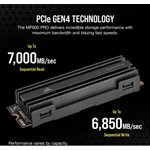 Corsair MP600 PRO 2TB M.2 NVMe PCIe Gen.4 x4 SSD