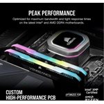CORSAIR VENGEANCE RGB PRO SL 16GB (2x8GB) DDR4 3200 (PC4-25600) C16 1.35V Desktop Memory - BLACK