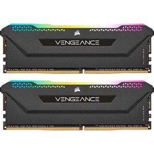 CORSAIR VENGEANCE RGB PRO SL 32GB (2x16GB) DDR4 3600 (PC4-28800) C18 1.35V Optimized f/AMD Ryzen-BLK