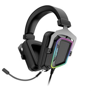 VIPER V380 VIRTUAL 7.1 SURROUND SOUND PC GAMING HEADSET W/ ENC MICROPHONE AND FULL SPECTRUM RGB