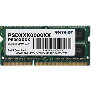 Patriot SL 4GB 1600MT/s CL11 1.35V SODIMM