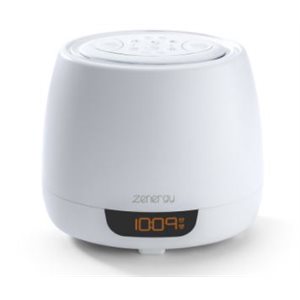 Zenergy Aromatherapy Essential Oil Diffuser Alarm Clock with Sound Therapy