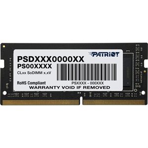 Patriot SL 8GB 2400MHz DDR4 SODIMM CL17 Single rank PC4-19200