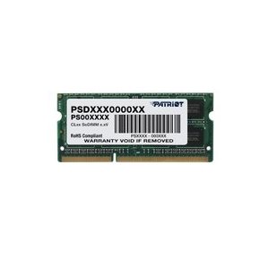 Patriot SL 4GB 1600MHz (PC3-12800) DDR3 SODIMM CL11 1.35V Dual Rank