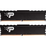 Patriot SL P 16GB (2x8GB)  DDR4 3200MHz (PC4-25600) UDIMM KIT w/heatshield CL22 1.2V Dual Rank