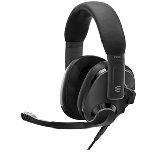 EPOS H3 Closed Acoustic Gaming Headset - Multi Platform  Black