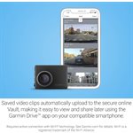 Garmin - Dash Cam 47, 1080p, champ de vision de 140 degrés