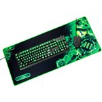 ACCESSORY POWER ENHANCE Pathogen XXL Fabric Mouse Pad Green