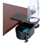 Accessory Power - Enhance - Porte-gobelet de bureau avec plateau pour accessoires