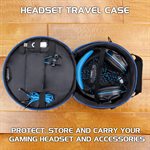 Accessory Power - Enhance - Gaming Headset Case  - Blue